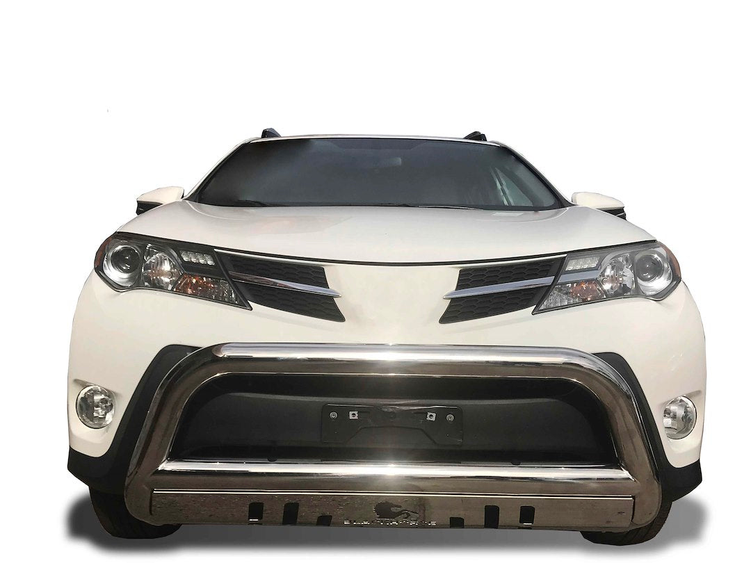 Product of Black Horse Offroad BB093904-SP Bull Bar Polished 3 Inch No with skid plate 