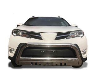 Product of Black Horse Offroad BB093904-SP Bull Bar Polished 3 Inch No with skid plate 