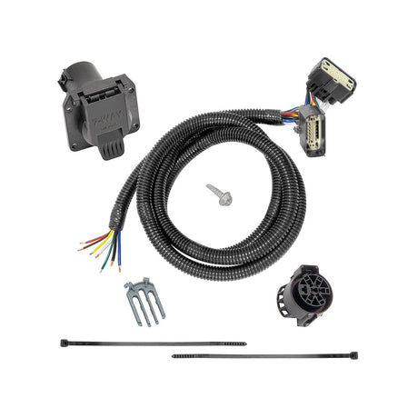 Product of Tekonsha 118283 Vehicle End 4 Flat To 6/ 7 Blade Trailer Wiring Connector 