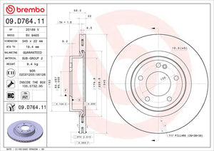 Brembo 09d76411c02 Brake Rotor||09d76411c02_5.Jpg||90||brm09d76411||1684372
