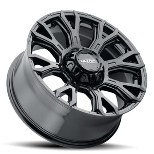 Product of Ultra Wheel 20x10 Black Wheel - 5x5.00 Bolt Pattern 