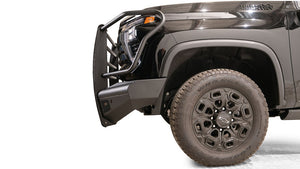 Product of Fab Fours CH24-Q6160-1 Black Steel Elite Steel Matte Powder Coated Bumper 