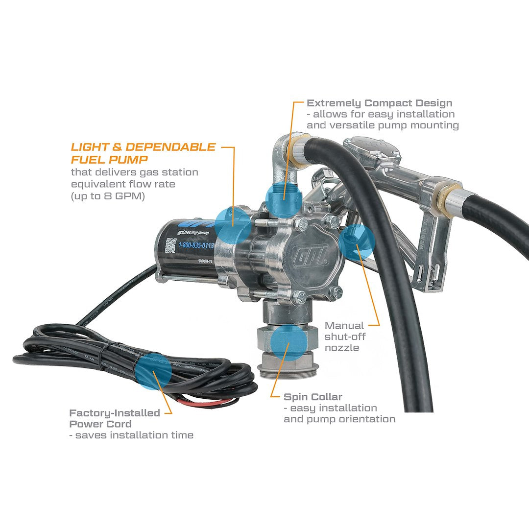 Product of Gpi (Great Plains) 137100-05 Liquid Transfer Tank Pump