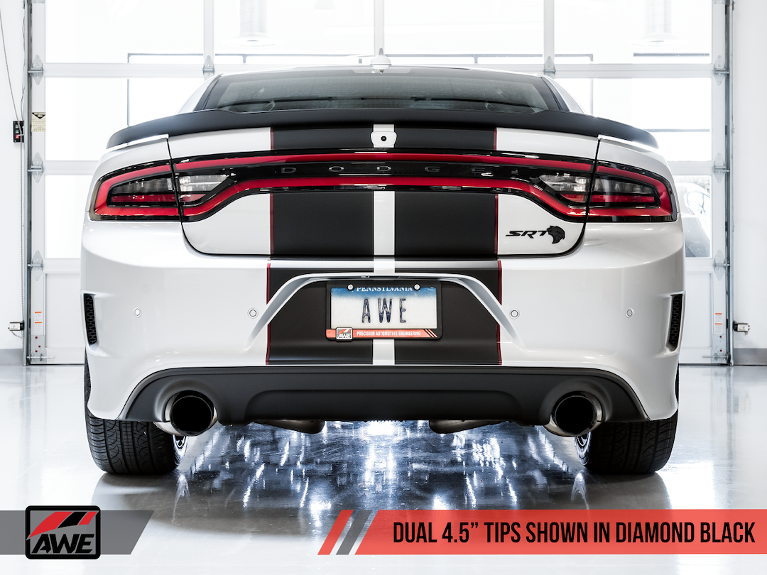 Product of AWE Tuning 3015-33126 Track Edition Cat-Back System Single Exhaust System Kit 