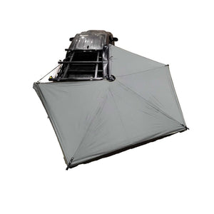 Product of Overland Vehicle Systems 19689909 SUV/Pickup Overlanding Manual Awning , Gray Solid 