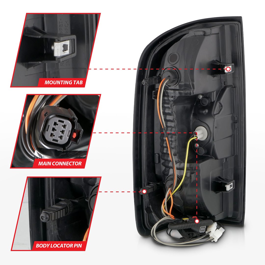 Product of ANZO USA 311433 Tail Light Assembly 