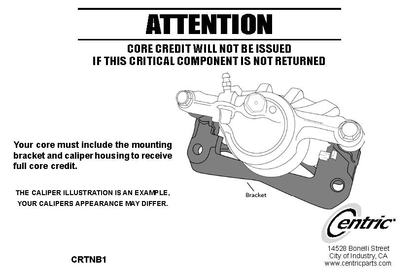 Product of Stop Tech/ Power Slot 141.51503 Brake Caliper