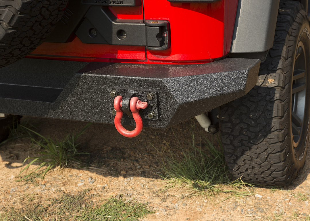 Product of Rugged Ridge 11548.20 SPARTAN™ Steel Textured Powder Coated Bumper 