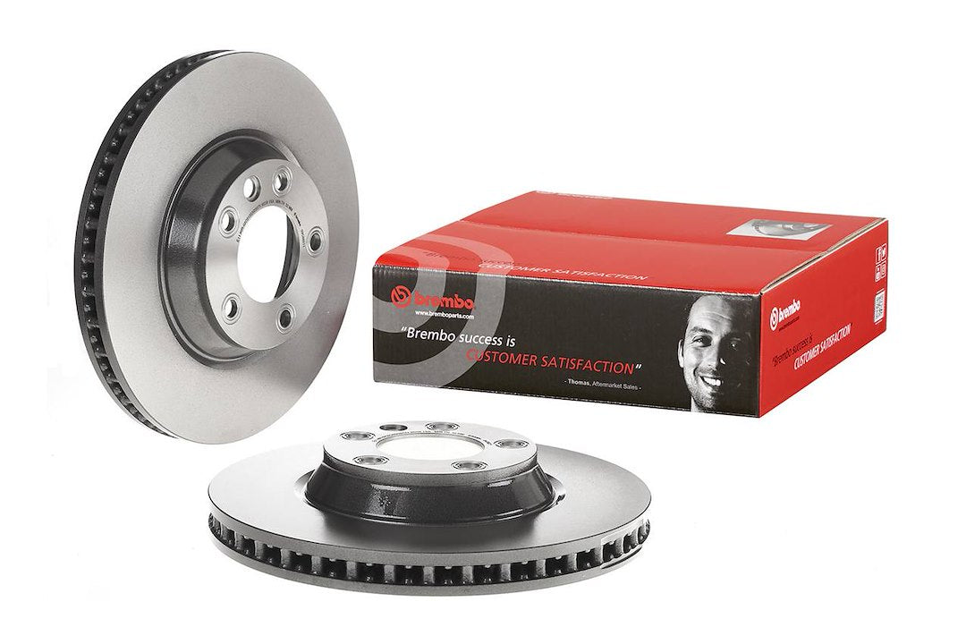 Product of Brembo 09C88211C02 Vented 1 Piece Brake Rotor 