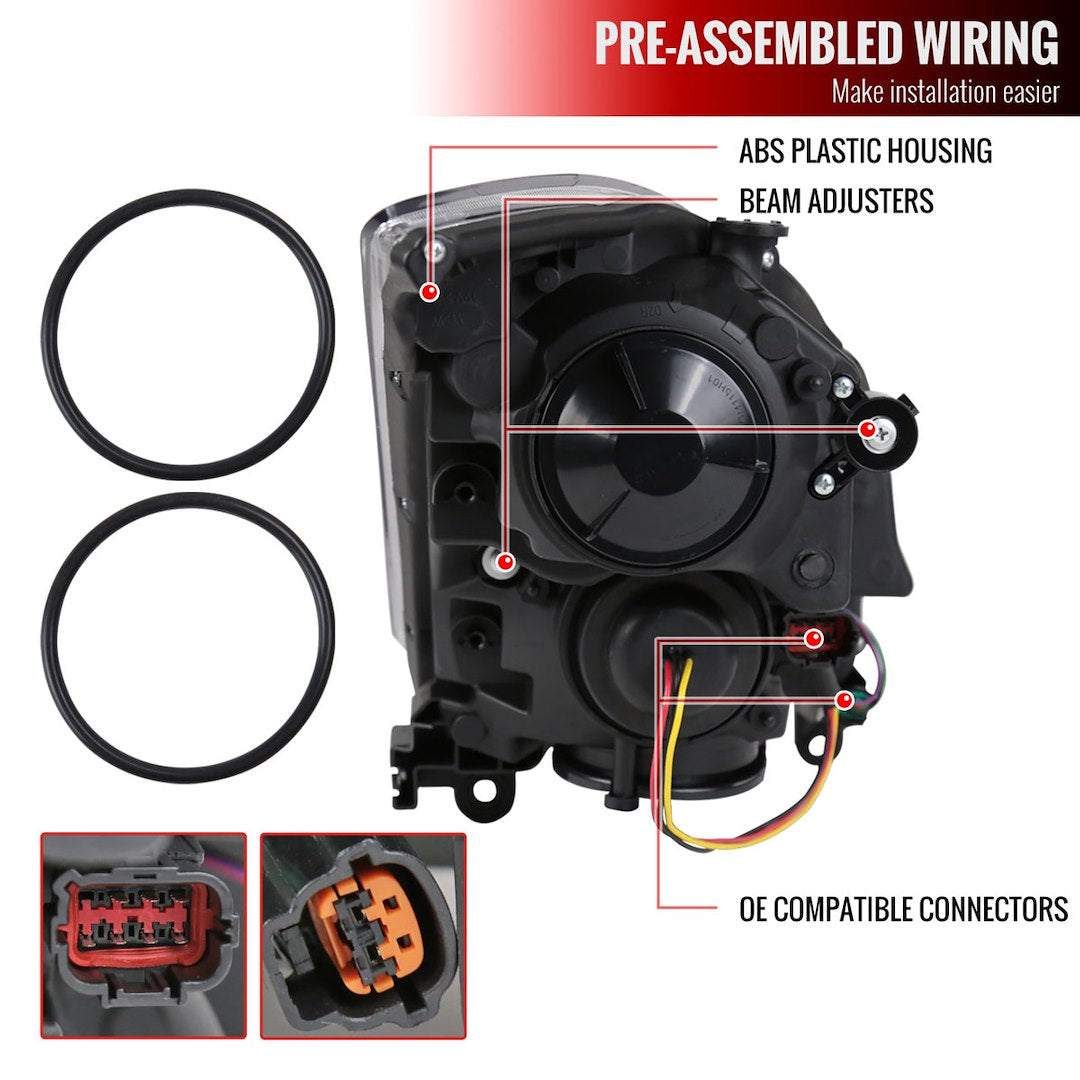 Spec-D Tuning Lhp-G35032sm-Sq-Rs Headlight Assembly||lhp-G35032sm-Sq-Rs_7.Jpg||92||sdt5032smsqrs||1745073