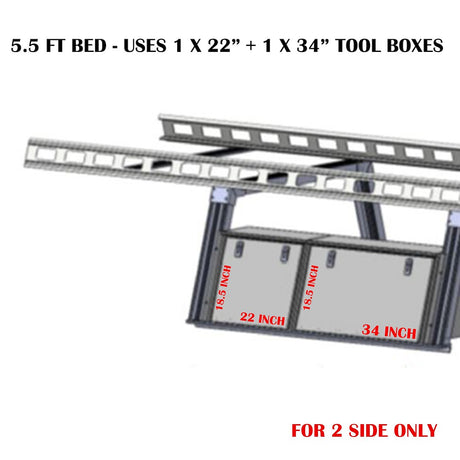 Black Horse Offroad Csfrhd55tx2 Ladder Rack||csfrhd55tx2_1.Jpg||86||blksfrhd55tx2||2239352