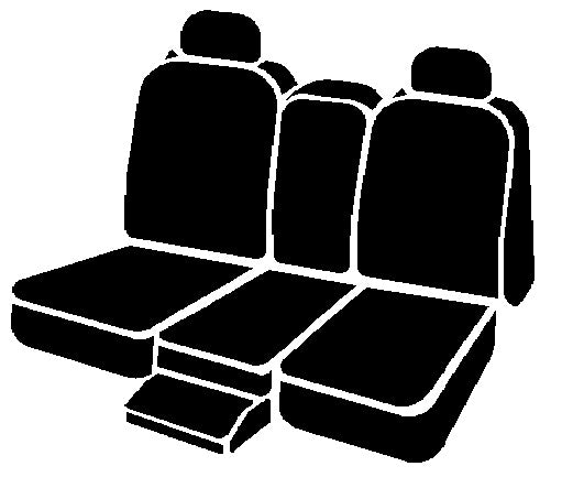 Product of Fia OE39-47 CHARC Oe™ Charcoal Center/ Black Sides Tweed Seat Cover 