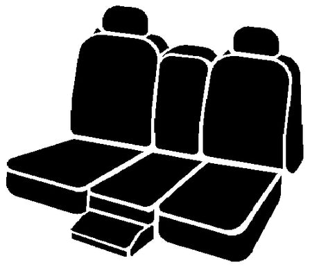 Product of Fia OE39-47 CHARC Oe™ Charcoal Center/ Black Sides Tweed Seat Cover 