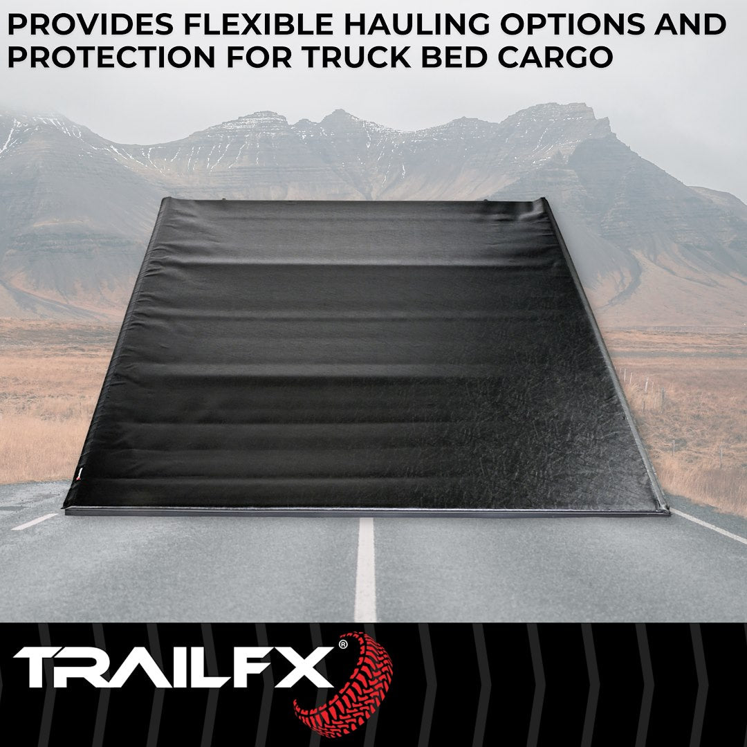 Product of TrailFX TFX Soft Rolling Soft Roll-Up TFX2202 Tonneau Cover 