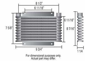 Product of Derale 15405 Fluid Cooler