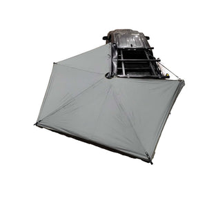 Product of Overland Vehicle Systems 19679907 SUV/Pickup Overlanding Manual Awning , Gray Solid 