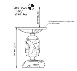Scanstrut Rls-Am Cell Phone Mount||rls-Am_1.Jpg||86||scarlsam||1512205