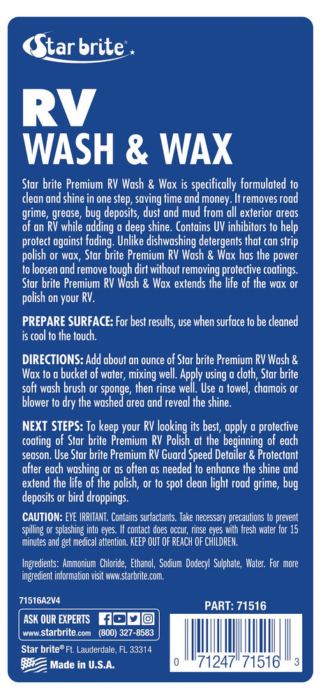 Product of Star Brite 071500n Car Wash And Wax