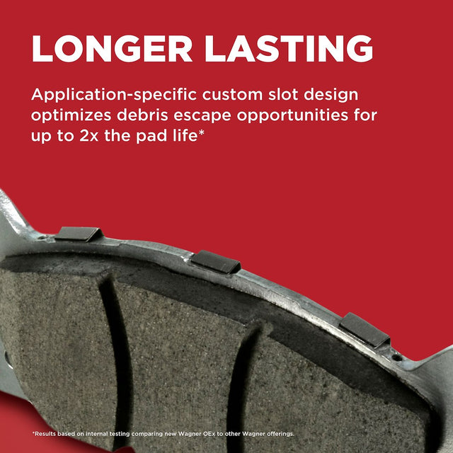 Wagner Brakes Oex1405m Brake Pad||longer Lasting Car.Jpg||87||w66oex1405m||2221385
