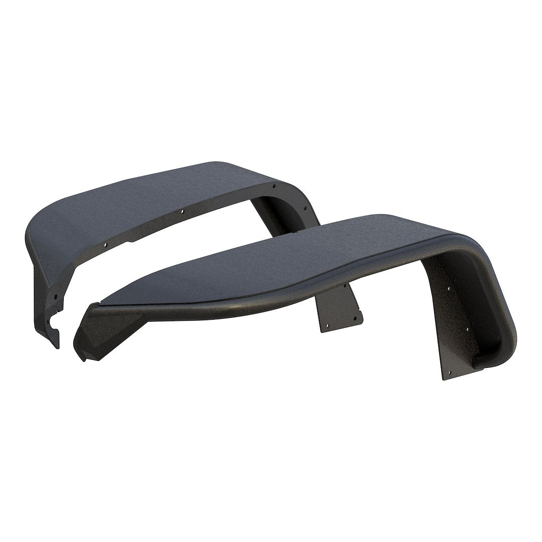 Product of Aries 1500203 Non-Exposed Fasteners Black Fender Flare - Set Of 2 