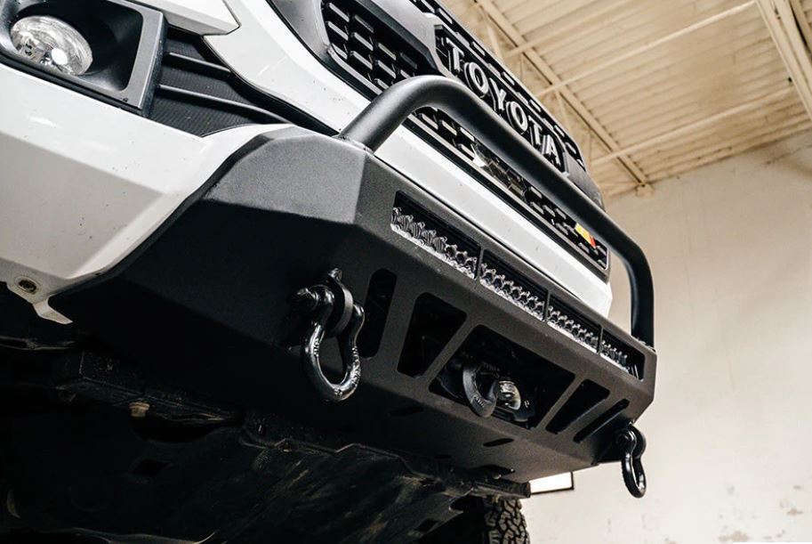 Product of Cali Raised LED CR3594 Steel Powder Coated Bumper 