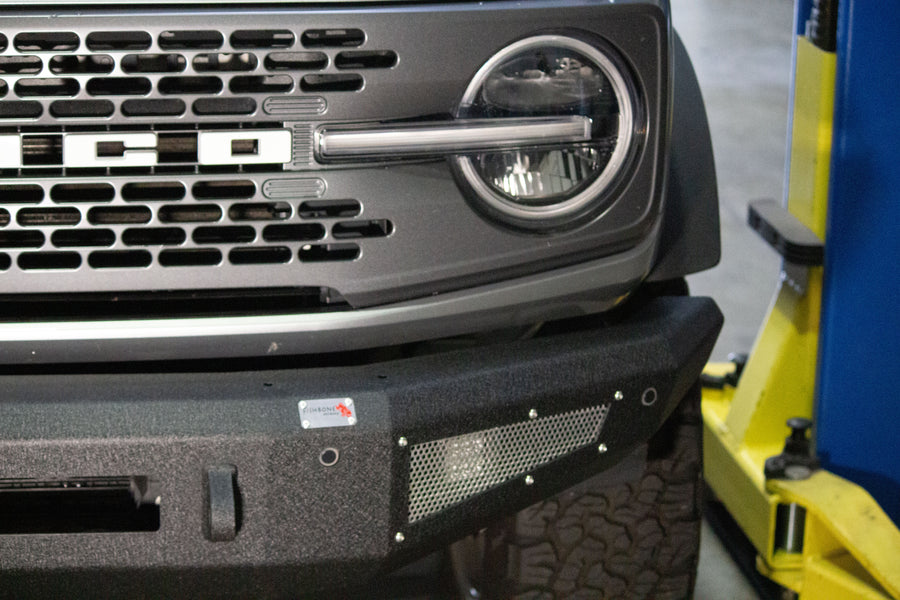 Product of Fishbone Offroad FB22359 Steelhead Steel Powder Coated Bumper 