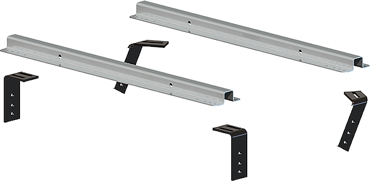 Product of PullRite 3340 Bolt-On Fifth Wheel Trailer Hitch Mount Kit 