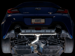 Product of AWE Tuning 3020-33279 Track Edition Cat-Back System Single Exhaust System Kit 
