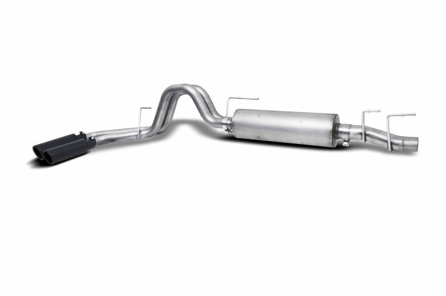 Product of Gibson Exhaust 69224B Black Elite Series Cat-Back System Single Exhaust System Kit 