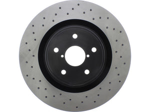 Product of Stop Tech/ Power Slot 128.47040 Vented Cross Drilled 1 Piece Brake Rotor 