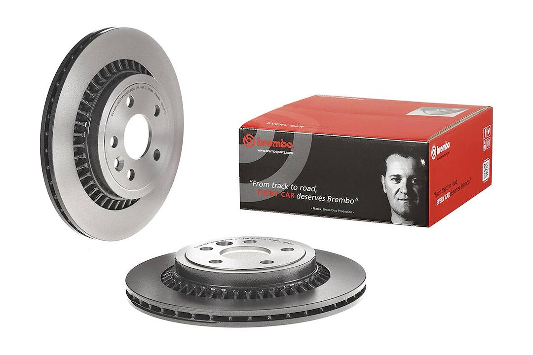 Product of Brembo 09B02611C02 Vented 1 Piece Brake Rotor 