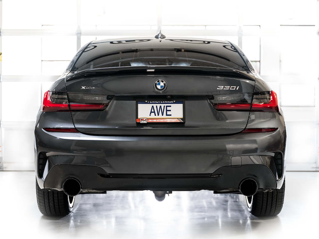 Product of AWE Tuning 3020-33429 Track Edition Axle-Back System Exhaust System Kit 