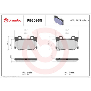 Brembo P56095n Brake Pad||p56095n_Drw.Jpg||87||brmp56095n||1753804