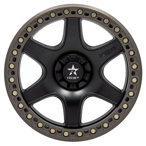 Product of RBP (Rolling Big Power) 17x9 Black With Bronze Bead Lock Ring Wheel - 8x6.50 Bolt Pattern 