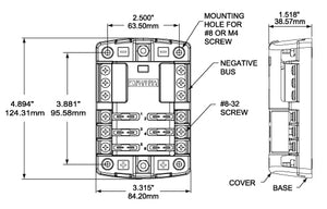 Blue Sea 5030-Bss Fuse Block||5030-Bss_1.Jpg||86||b6z5030bss||1334551