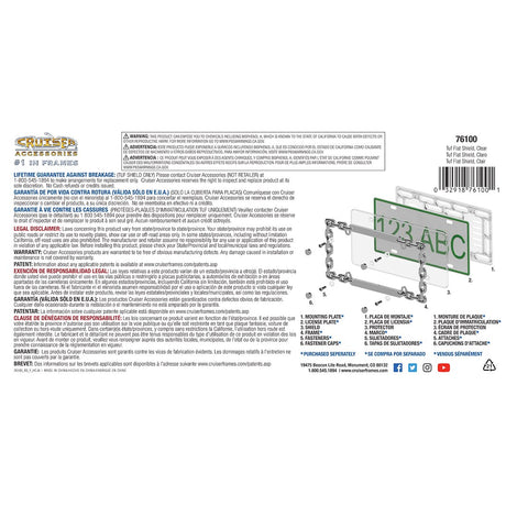 Product of Cruiser 76100 License Plate Cover