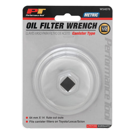 Performance Tool W54076 Oil Filter Wrench||w54076_1.Jpg||86||ptlw54076||1594852