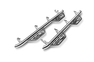 Product of N-Fab HPT2282CC-SS Podium Nerf Bar With Drop Down Steps 