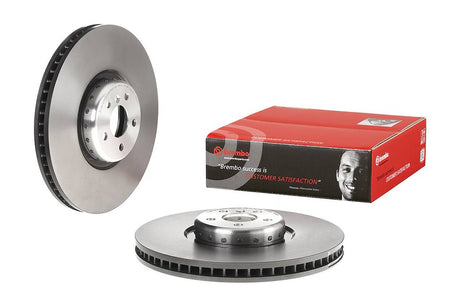 Product of Brembo 09D89813C02 Vented 1 Piece Brake Rotor 