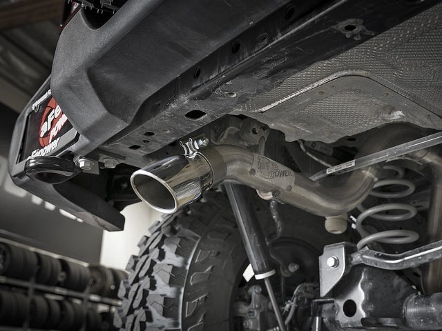 Product of Advanced FLOW Engineering 49-48075-P Mach Force XP Cat Back System Single Exhaust System Kit 