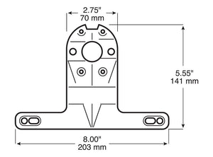 Peterson Mfg. V440-09 License Plate Bracket||prnv440-09_1.Jpg||86||p6jv44009||1729202