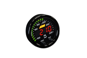 Product of AEM Electronics X-Series Temperature Gauge Water/Trans/Oil (30-0302)