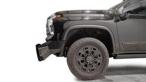 Product of Fab Fours CH24-S6161-1 Black Steel Steel Gloss Powder Coated Bumper 
