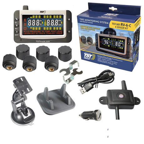 Truck System Technology (Tst) Tst-507-Rv-6-C Tire Pressure Monitoring System - Tpms||tst-507-Rv-6-C-Web Images-1.Jpg||85||tsttst507rv6c||1065791