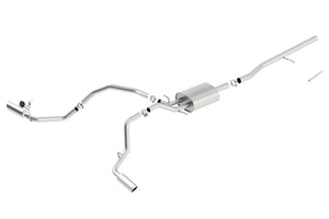Product of Borla 140546 ATAK ® Series Cat Back System Single Exhaust System Kit 