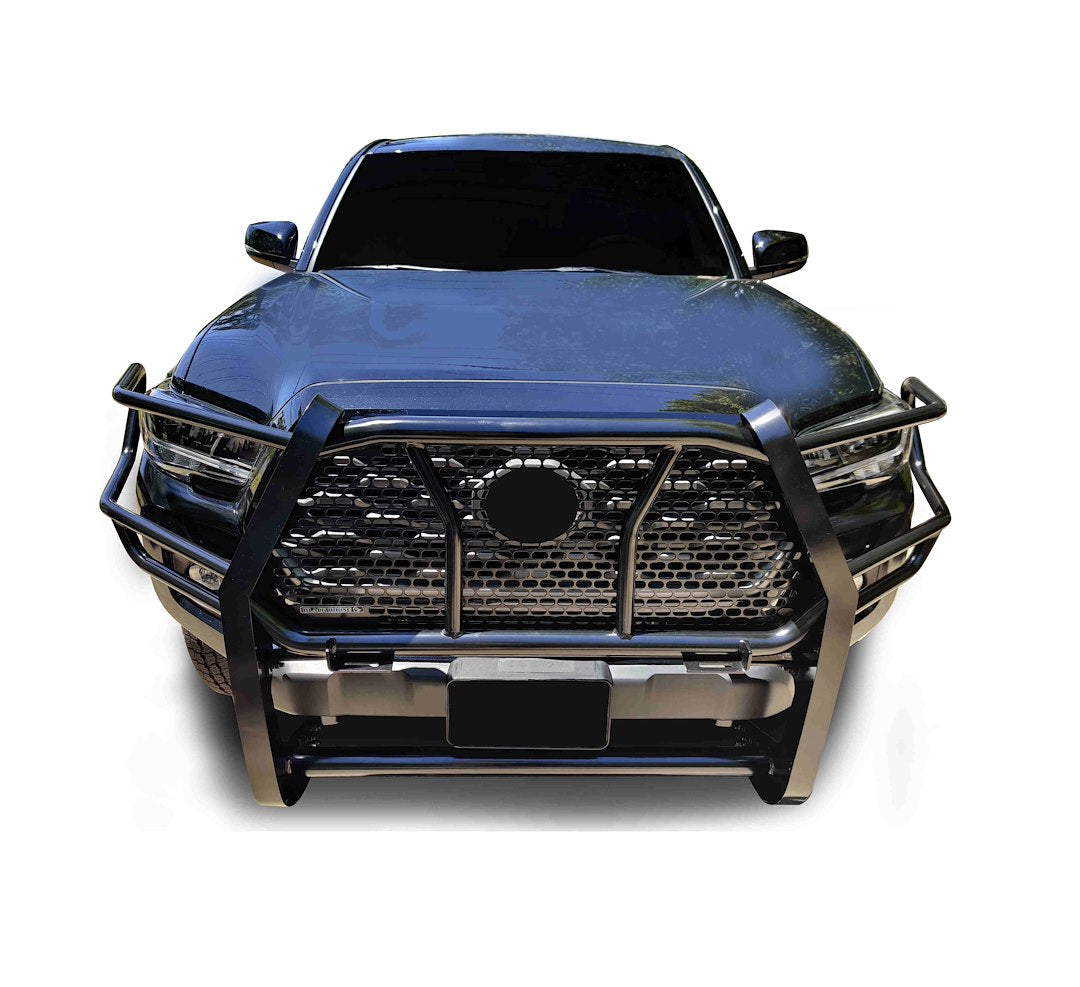 Product of Black Horse Offroad RU-TOTA16-B Grille Guard Modular Black Powder Coated 