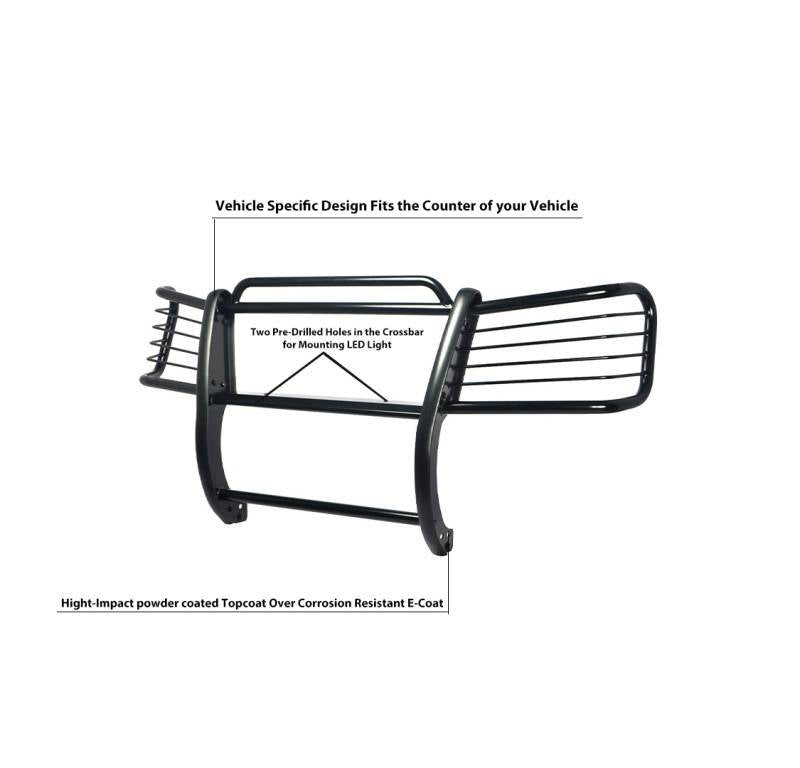 Black Horse Offroad 17gk26ma Grille Guard||17gk26ma_5.Jpeg||89||blk17gk26ma||2237482