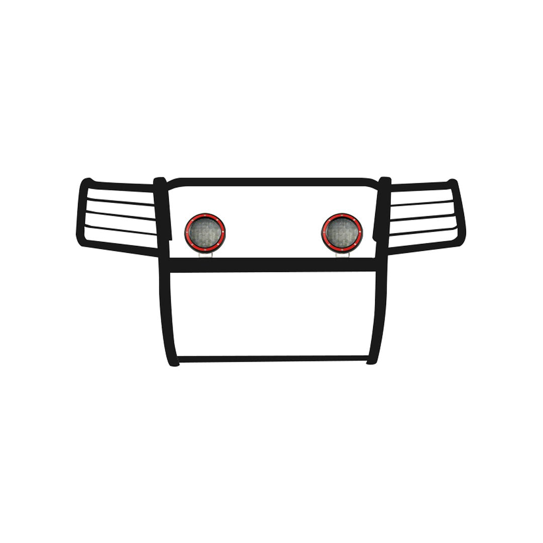 Product of Black Horse Offroad 17GS10MA-PLFR Grille Guard  