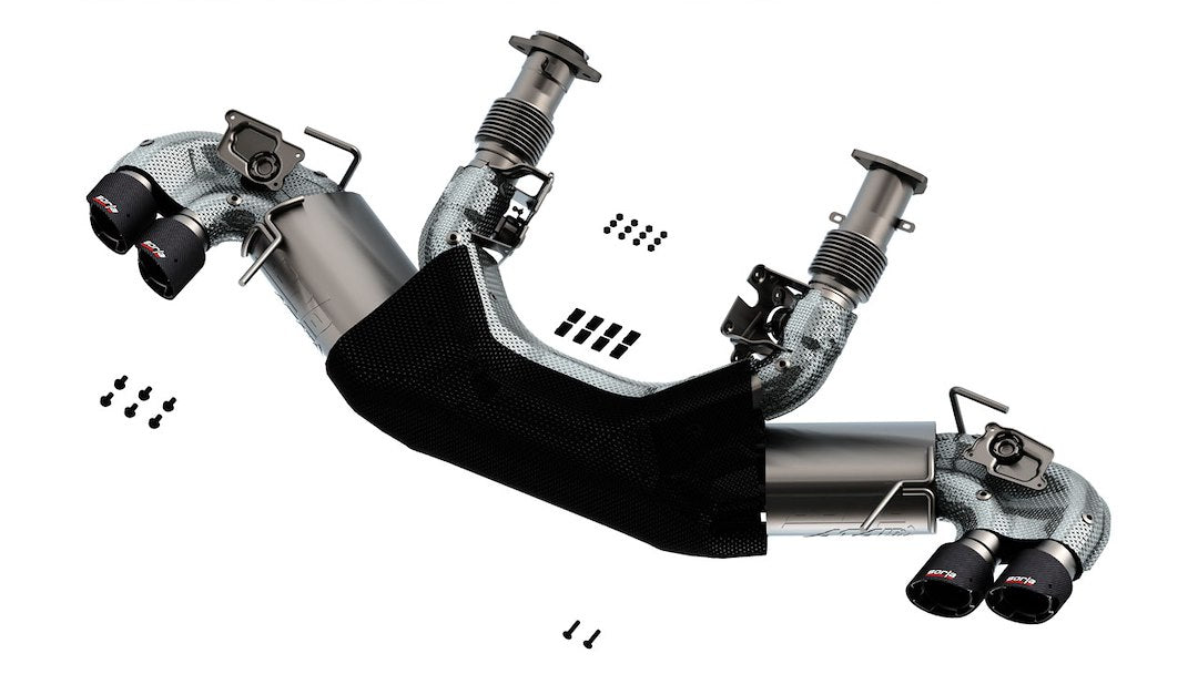 Product of Borla 140839CF ATAK ® Series Cat Back System Dual Exhaust System Kit 