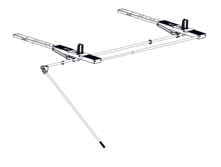 Product of Holman 4A99H 140 Pound Yes Aluminum Ladder Rack 